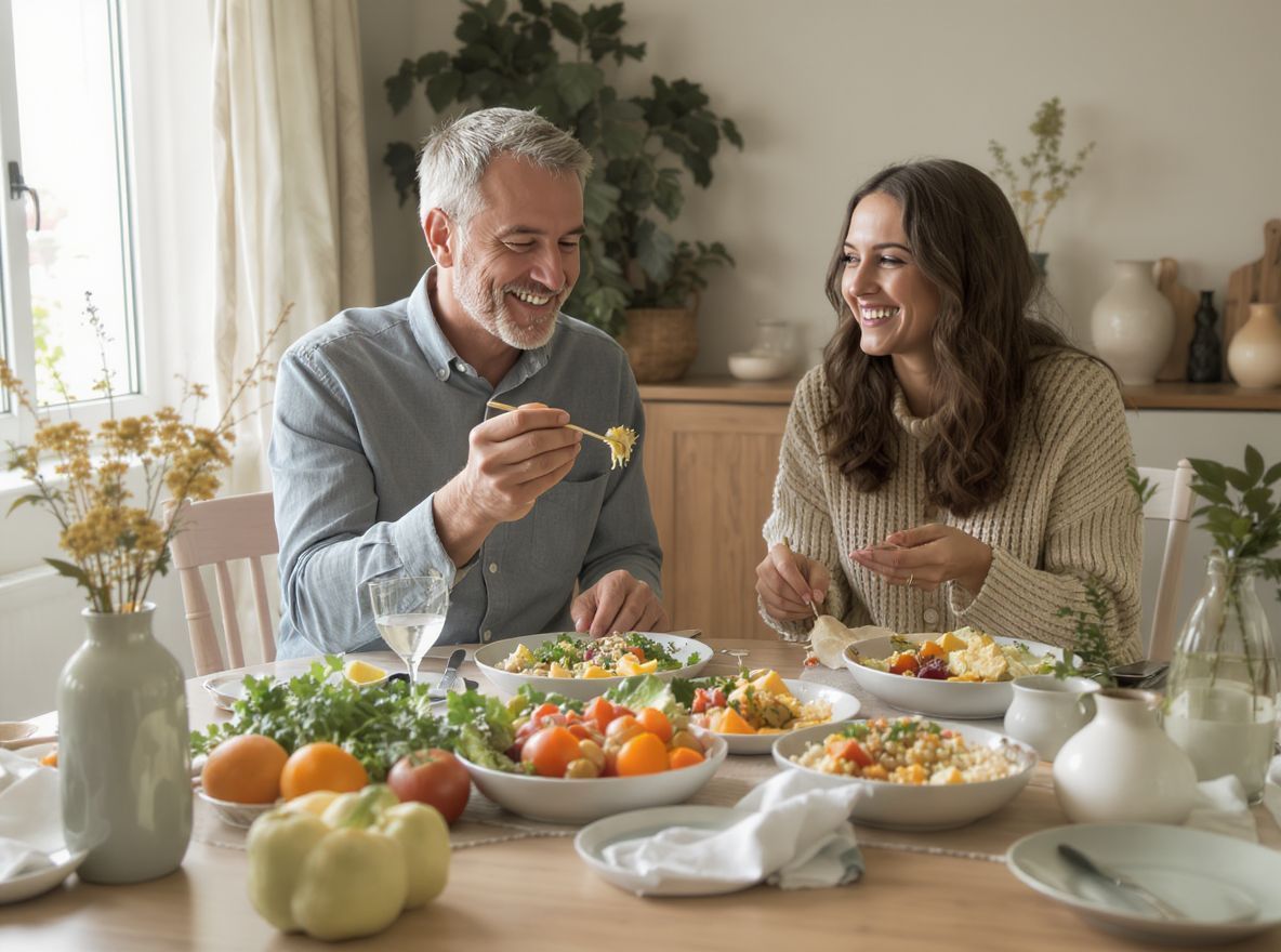 A tudatos evés segít a puffadás megelőzésében.