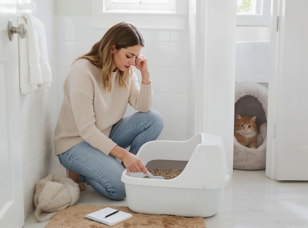 Ellenőrizd az alom helyét és típusát alaposan!