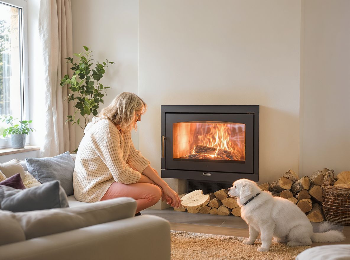 A tudatos fűtés csökkenti a károsanyag-kibocsátást.