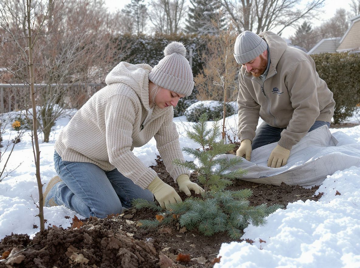 A mulcsozás megőrzi a talaj hőmérsékletét és nedvességét.