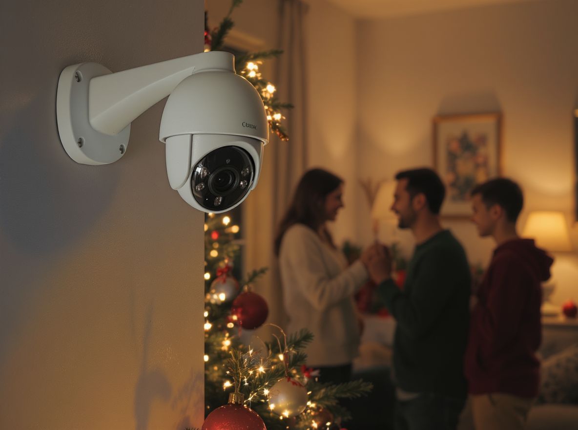 A modern riasztórendszerek hatékonyan védik otthonodat karácsonykor.