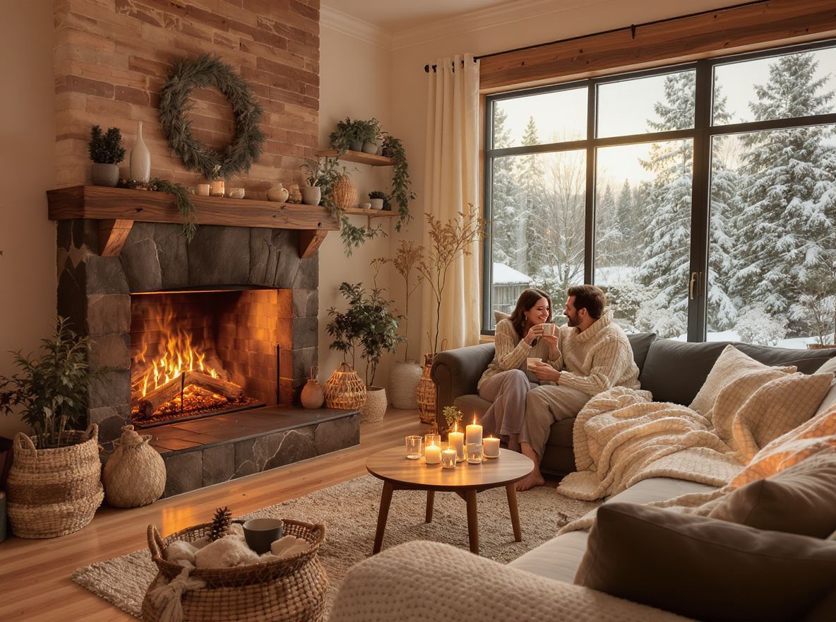 Az organikus elemek melegséget és harmóniát hoznak.