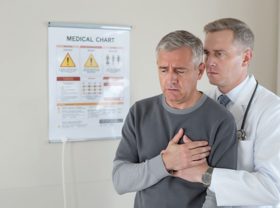 Azonnal orvoshoz kell fordulni, ha láz és gyors szívverés tapasztalható.