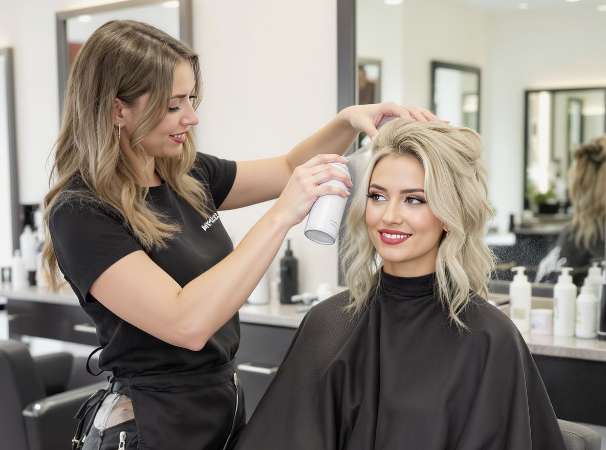 A hajlakk ideális fixálás és formázás a tökéletes frizurához.