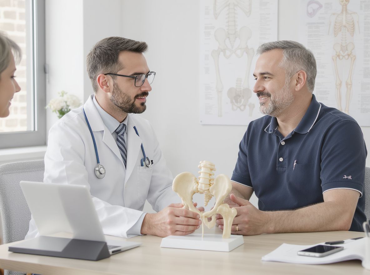 A coxarthrosis fő rizikófaktora a hosszan tartó terhelés.