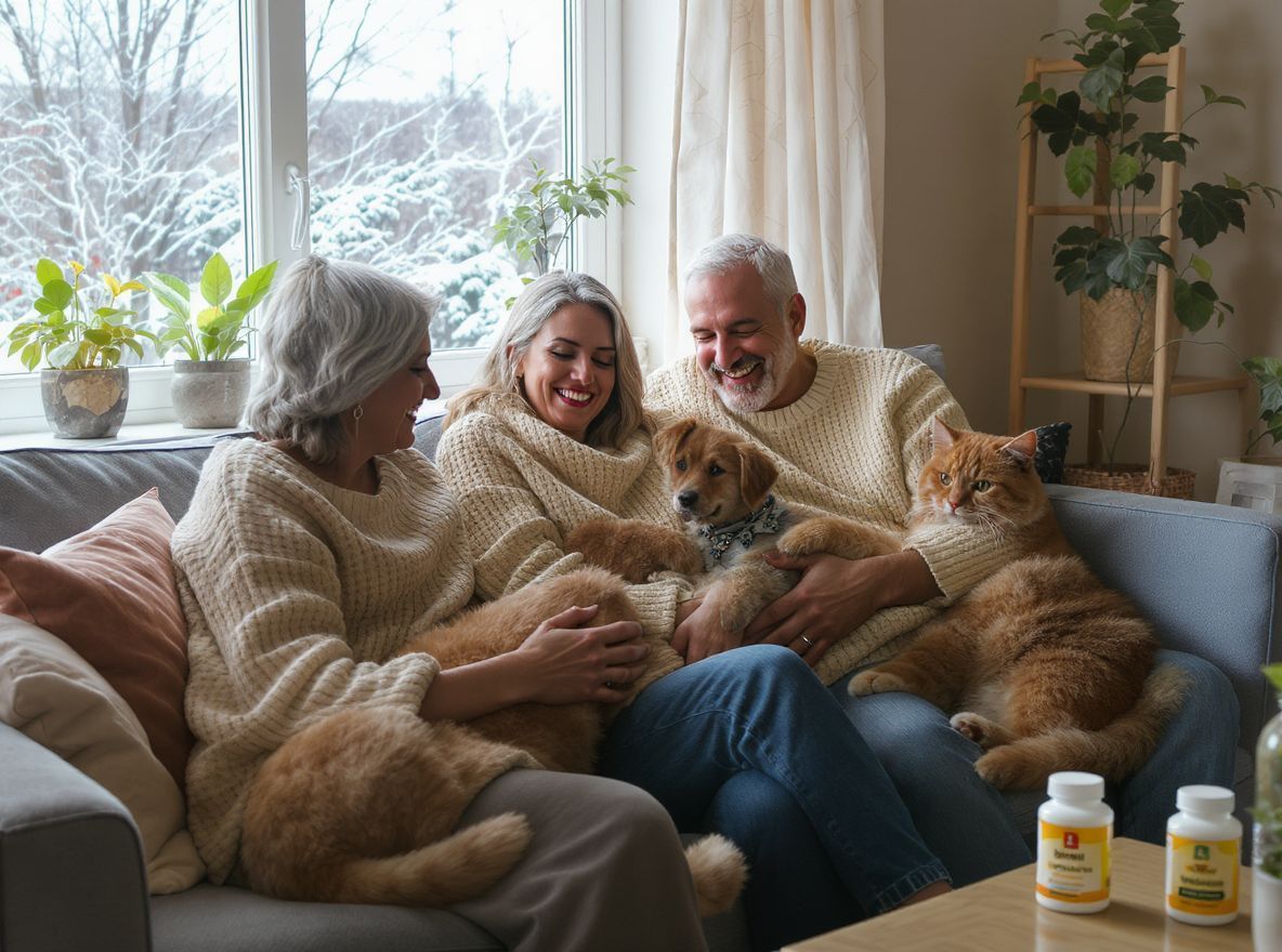 A téli D-vitamin-pótlás elengedhetetlen a háziállatok egészségének.