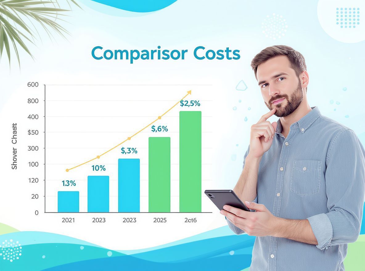 A 2025-ös zuhanyzás költségei jelentősen emelkednek.