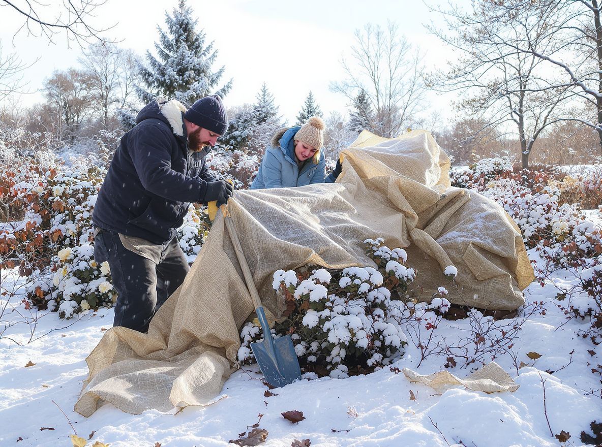 A rózsák fagyvédelemhez mulcsot használjunk a gyökereknél.
