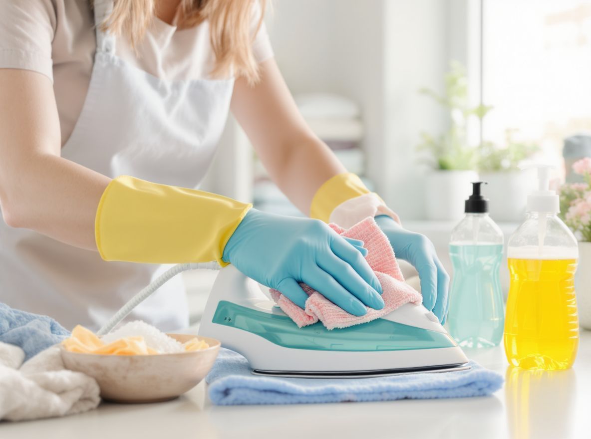 A Teflon és kerámia talpakhoz kíméletes tisztítószerek ajánlottak.