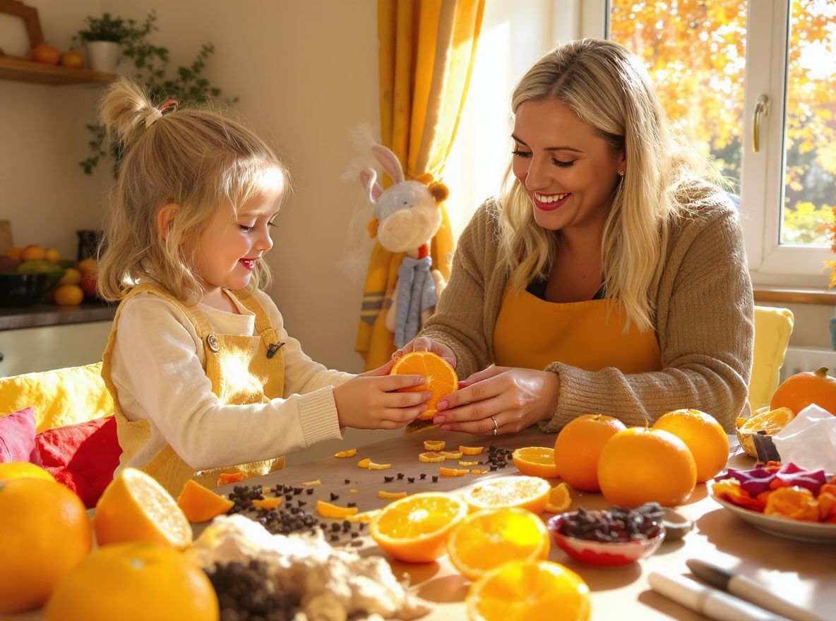 Az illatos díszek kreatív érzékszervi felfedezést nyújtanak.