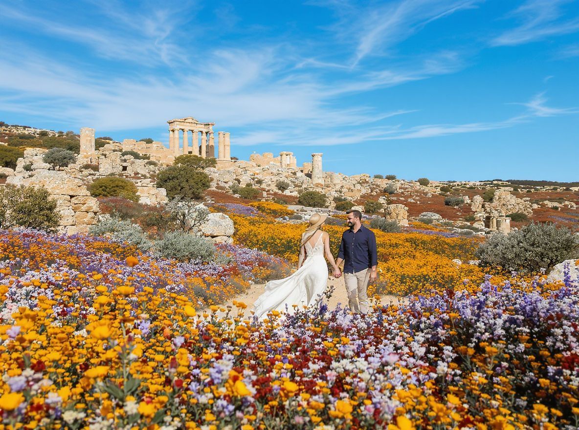 Ciprus tavaszi virágzása Aphrodité szigetének szépségét tükrözi.