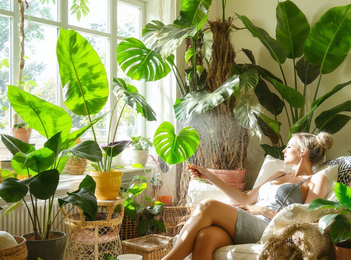 Illatok és hangok fokozzák a beltéri dzsungel élményét.