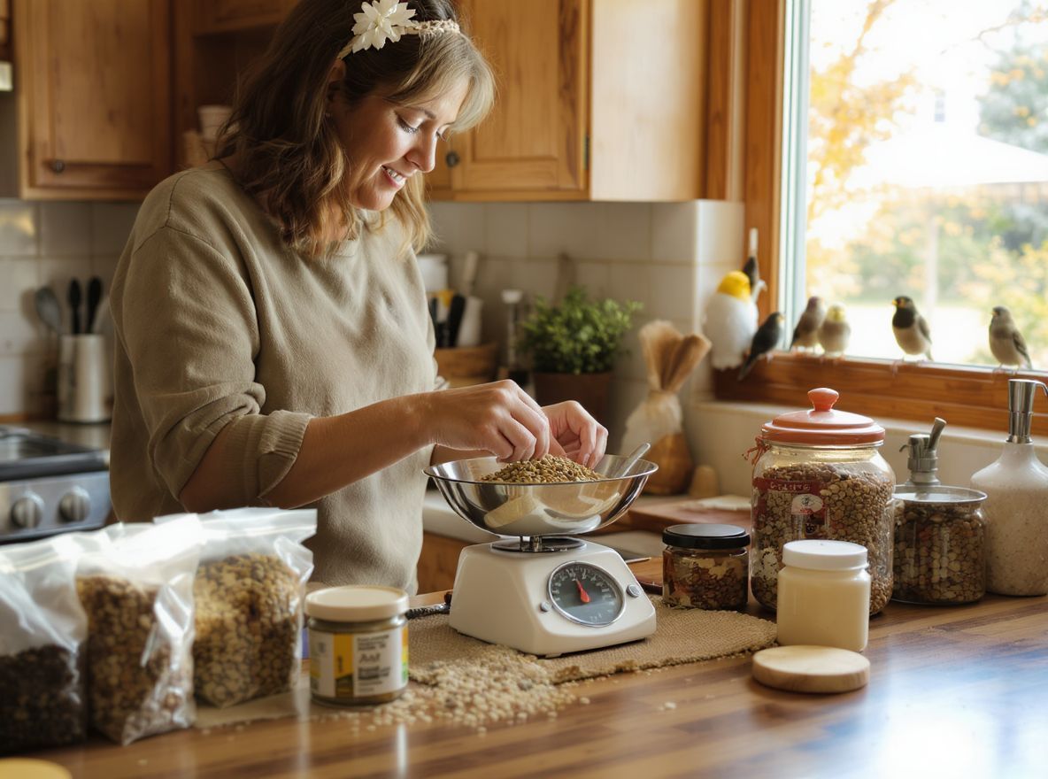 A megfelelő adagolás segít a madarak egészségének megőrzésében.
