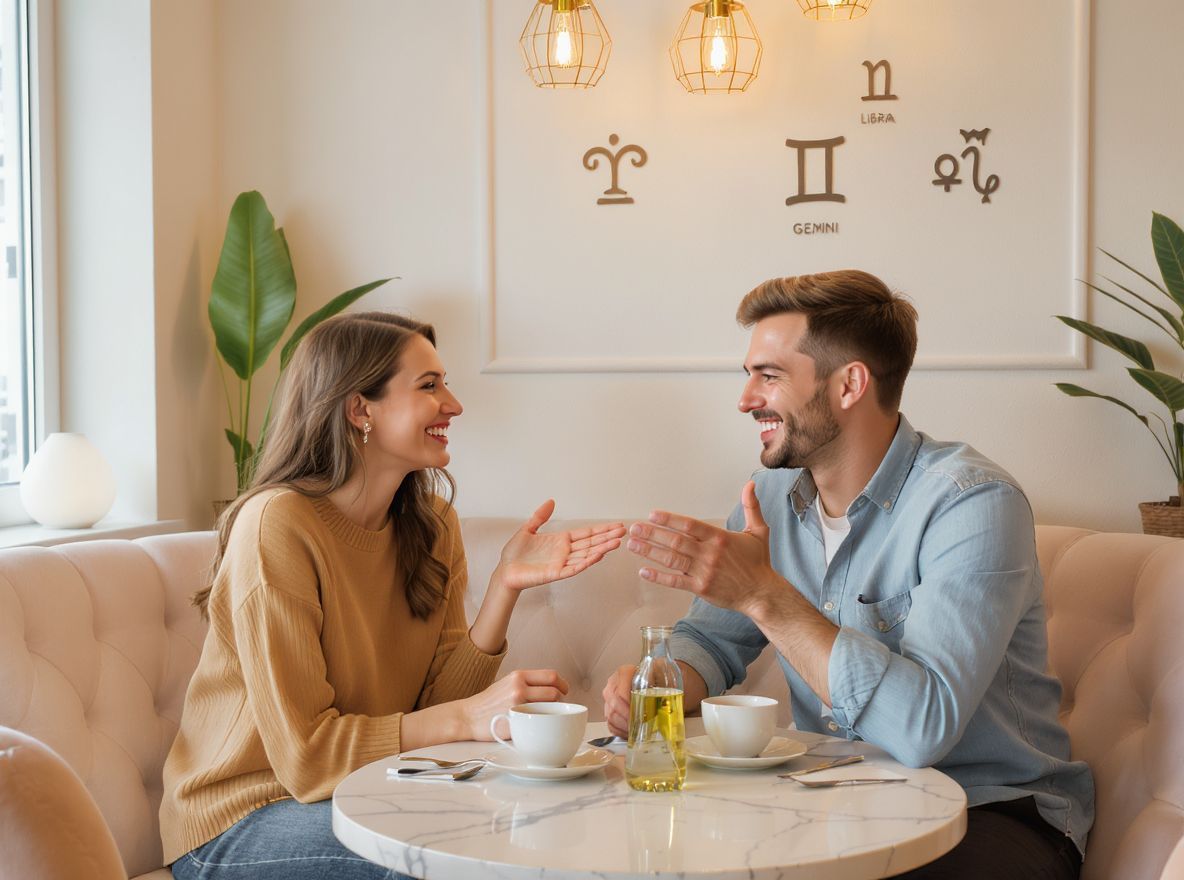 Az Ikrek, Mérleg és Vízöntő kreatív flörttipusai egyediek.