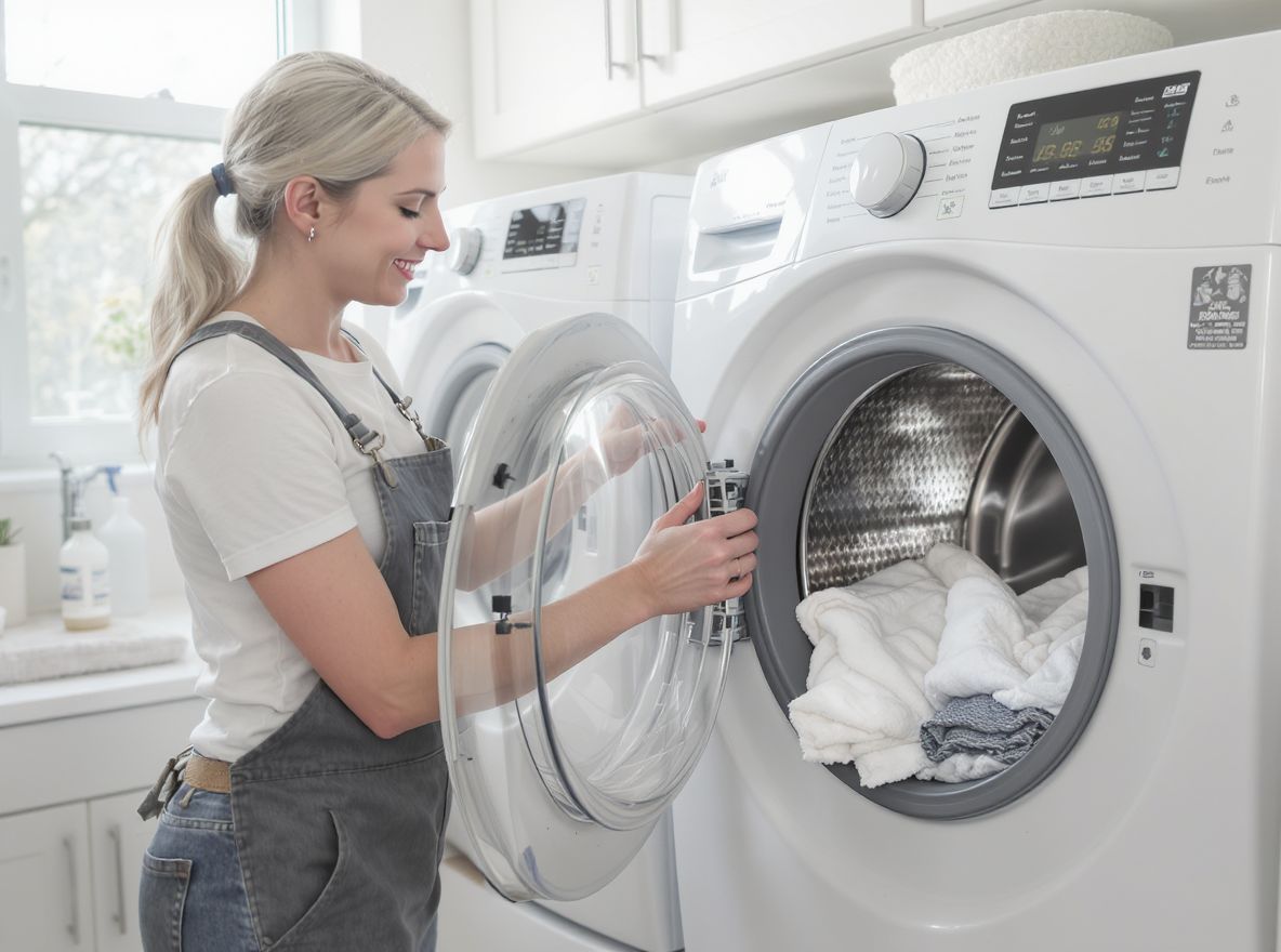 A mosógép rendszeres tisztítása megakadályozza a szagtalanítást.