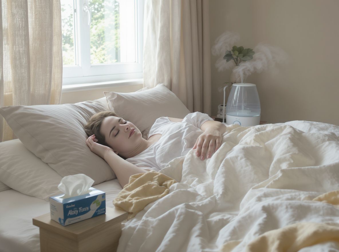A szénanátha rontja az alvás minőségét és éjszakai pihenést.