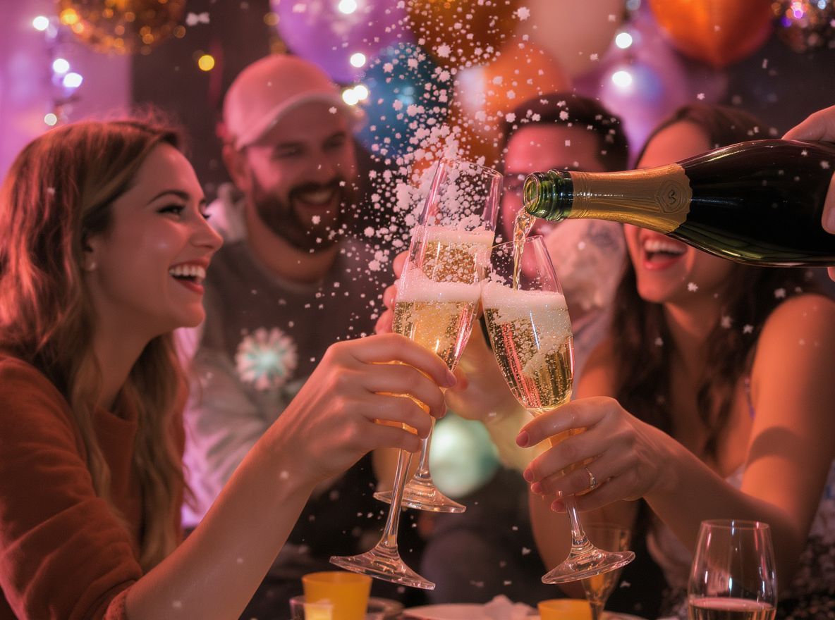 A pezsgő ünnepi szilveszteri hagyomány, de mértékkel!