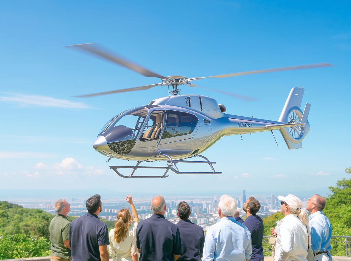 Az elektromos helikopterek környezetbarát alternatívát kínálnak a légiközlekedésben.