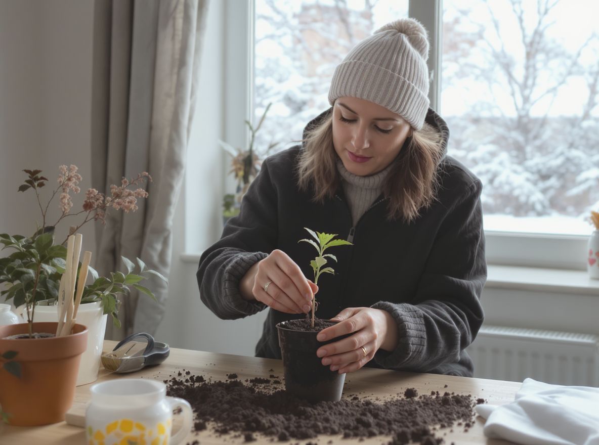 Télen a növények igénylik a fokozott türelmet és figyelmet.