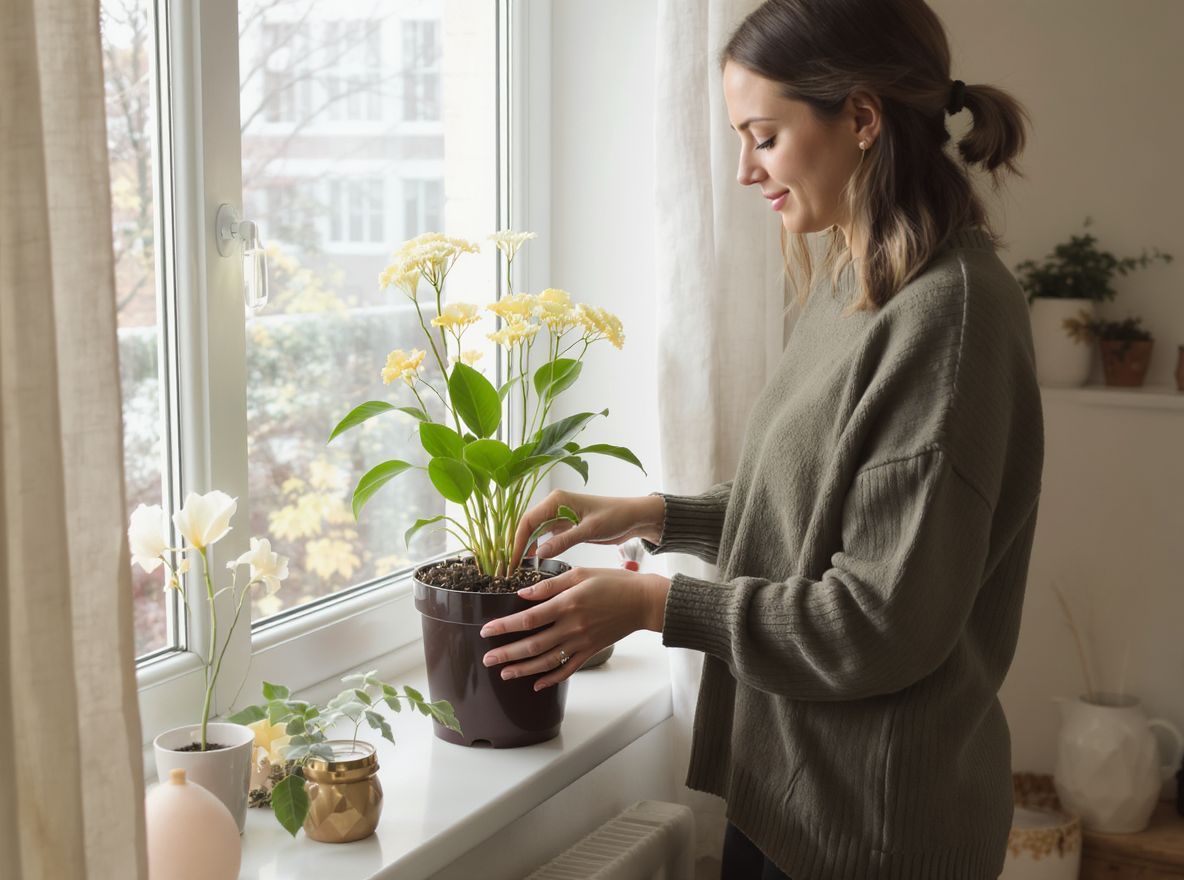 Az amarillisz pihenése segíti a jövőbeli virágzást.