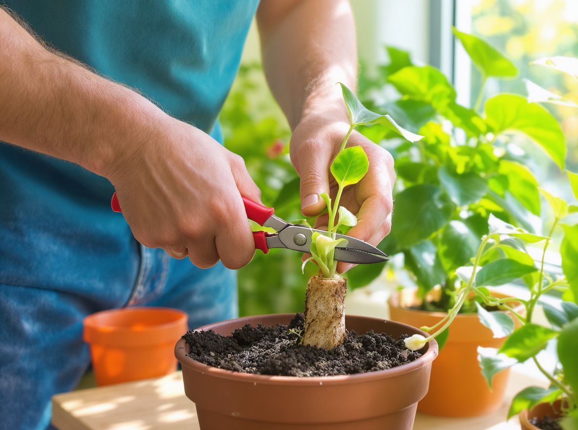 A csonk kezelése elősegíti az anyanövény regenerálódását.