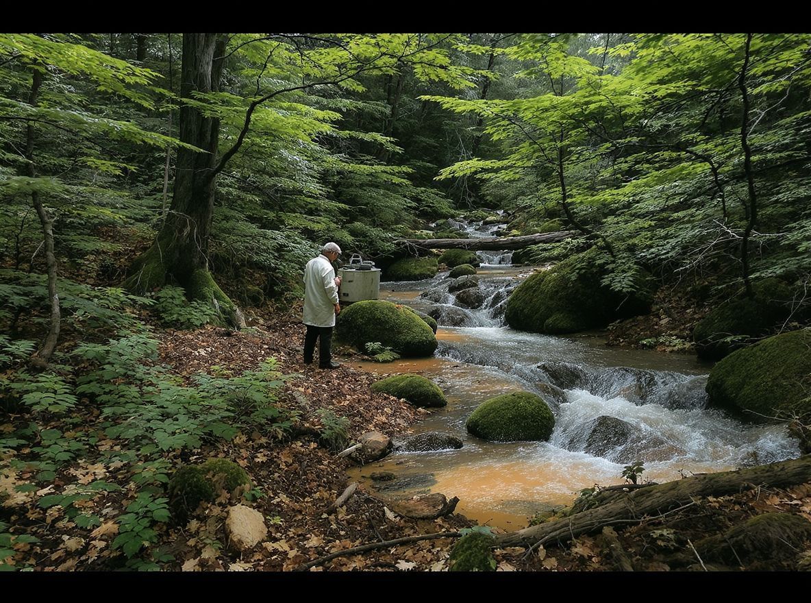 Az illegális laborok mérgező hulladéka súlyosan károsítja a környezetet.