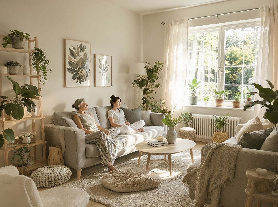 Az otthon nyugalma elősegíti a testi és lelki regenerálódást.