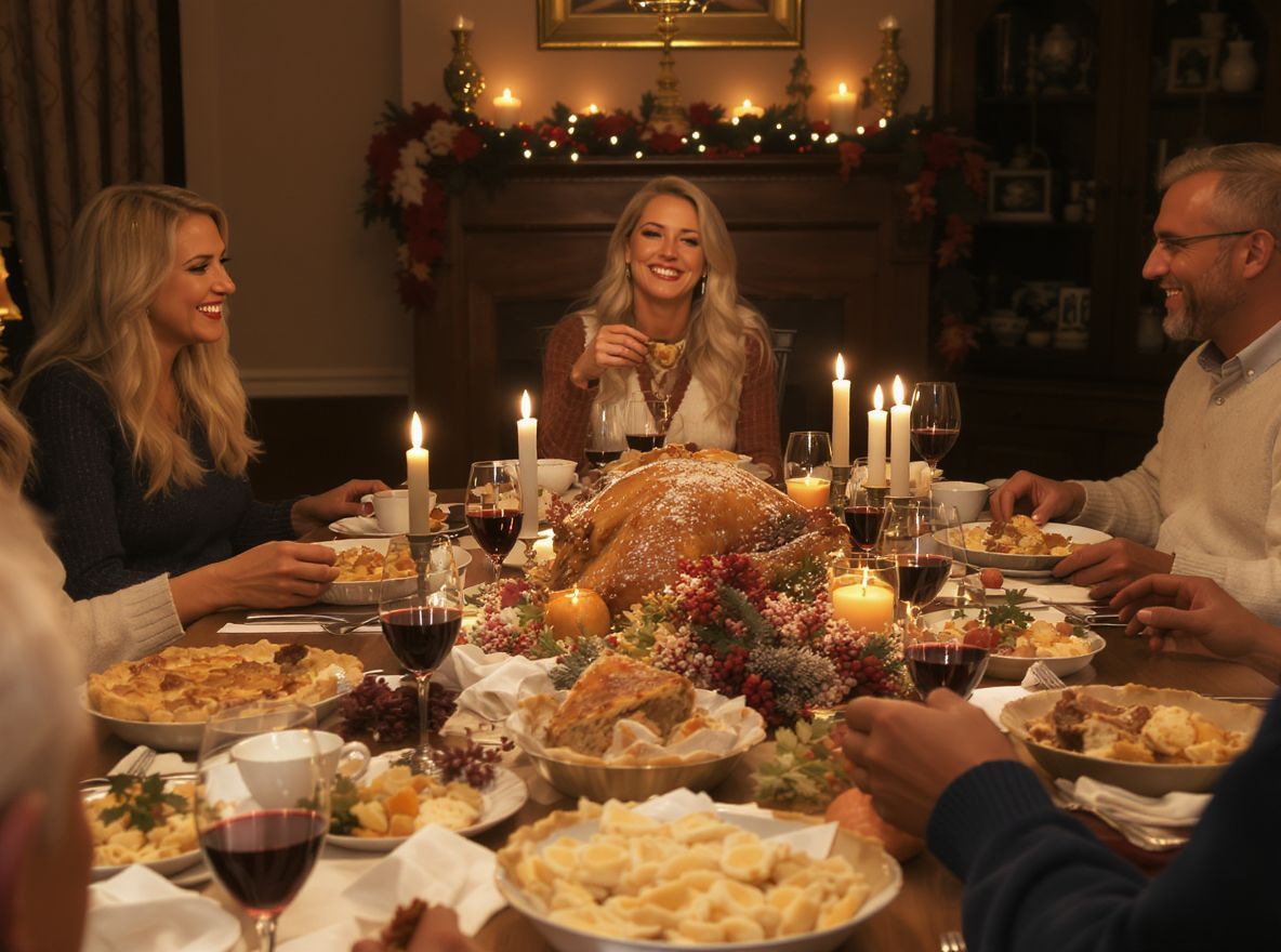Az ünnepi ételek boldogságérzetet növelnek, de súlyt is gyarapítanak.