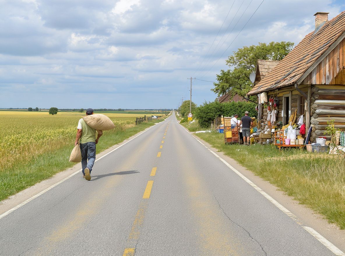 A házalás során a biztonság kulcsfontosságú tényező.