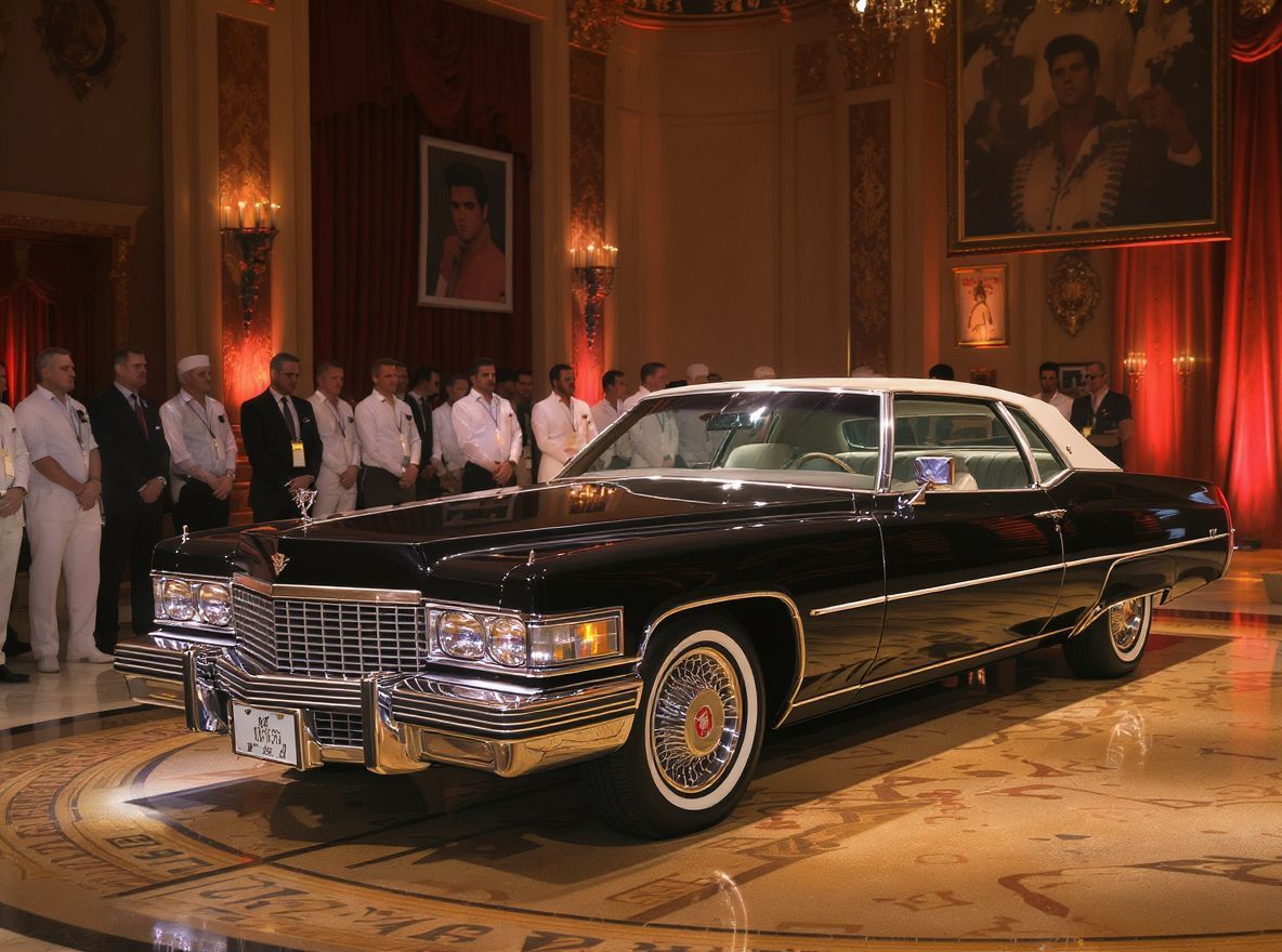 Elvis utolsó Cadillacje a popkultúra ikonjává vált.