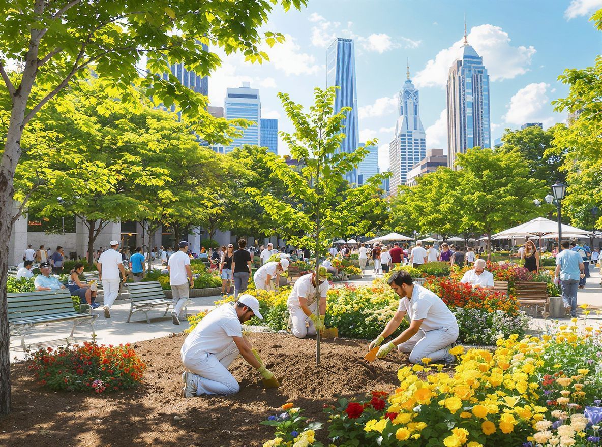 Zöld tetők és függőleges kertek a városi biodiverzitásért.