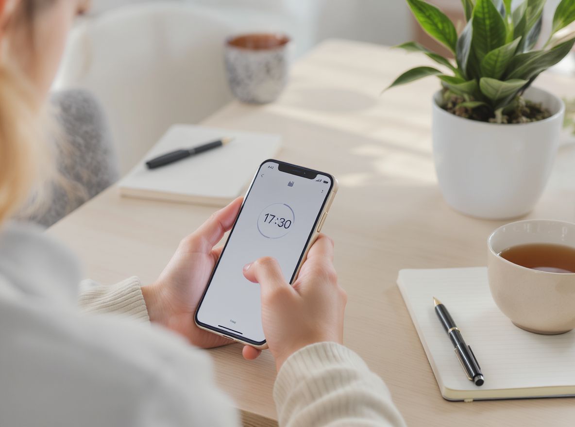 Használj időzítőt a mobilhasználat korlátozására!