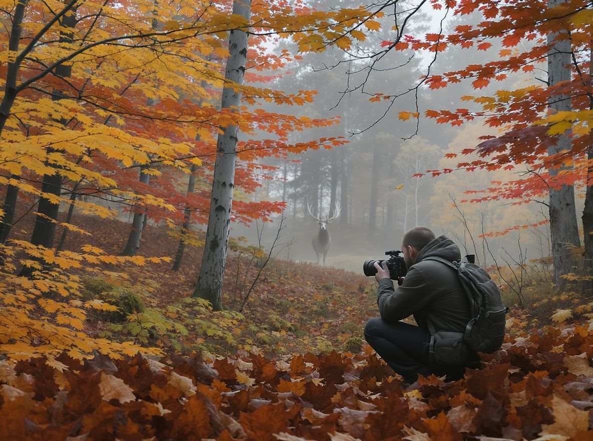 A bőgés alatt a fényképezés különleges élményeket nyújt.
