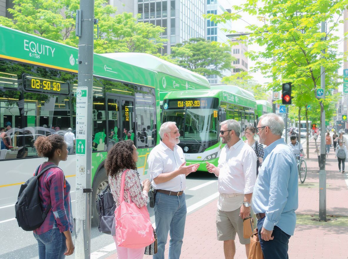 A méltányosság kulcsszerepet játszik a fenntartható közlekedésben.