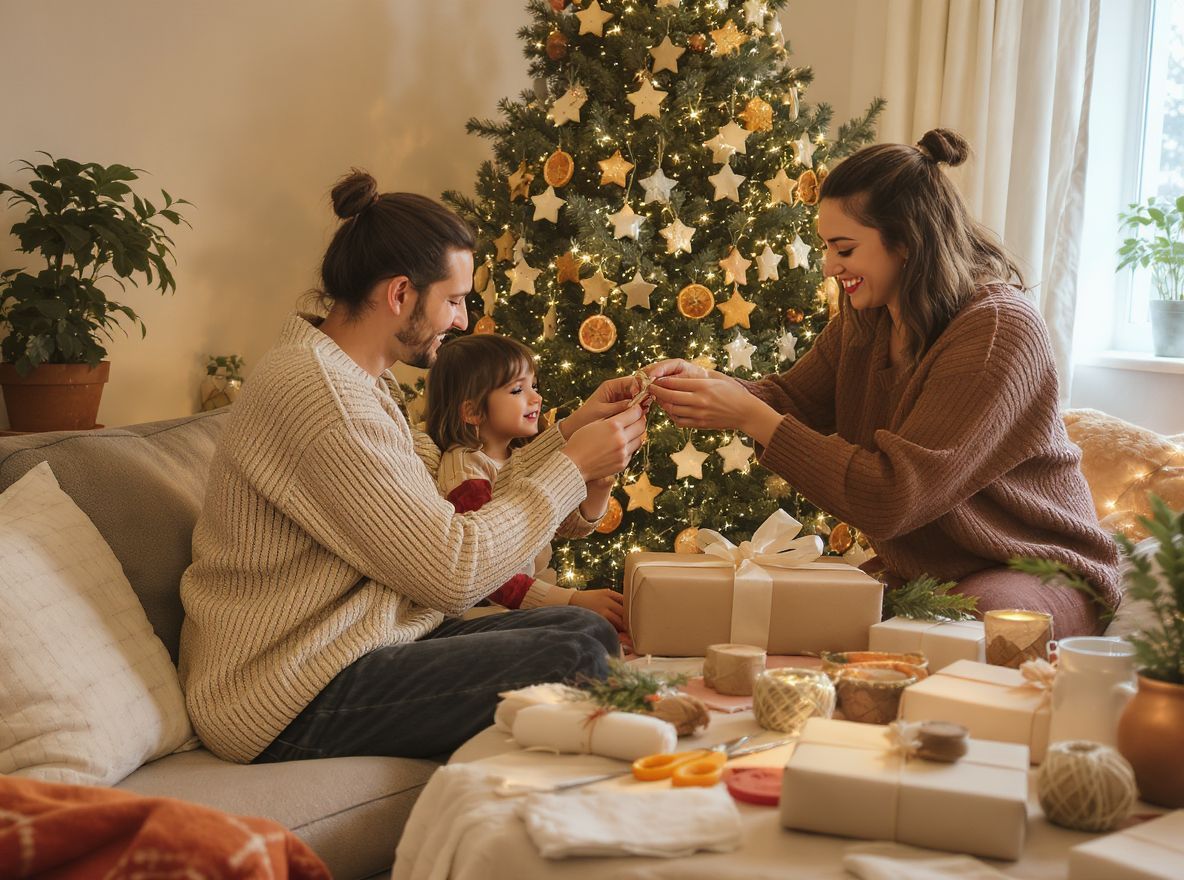 Készíts saját díszeket újrahasznosított anyagokból az ünnepre!