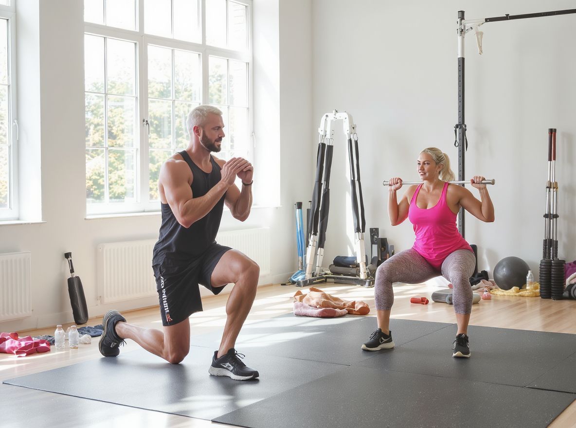 HIIT edzés előtt alapos bemelegítés ajánlott a sérülések elkerülésére.