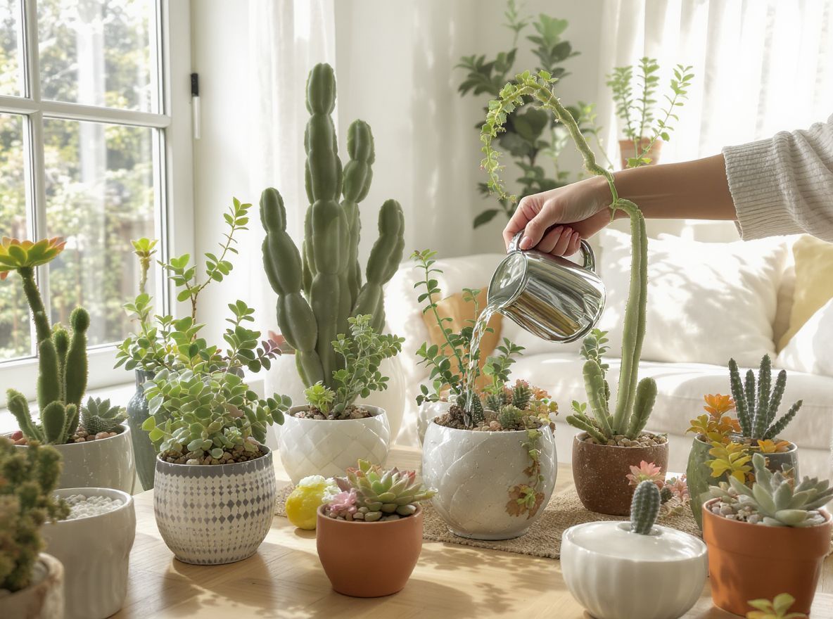 A szukkulensek válogatósak a vízellátásban, figyelj erre!