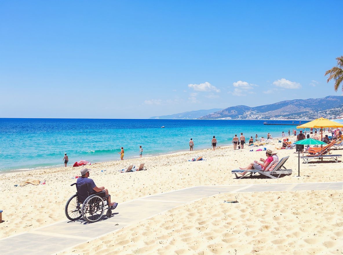 Az akadálymentes strandok különböző igényeket szolgálnak ki.