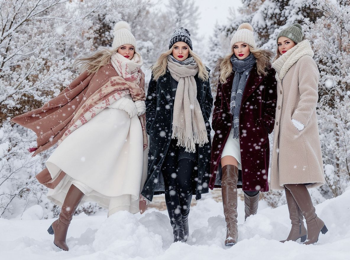 A stílusos rétegezés télen is elérhető elegánsan!