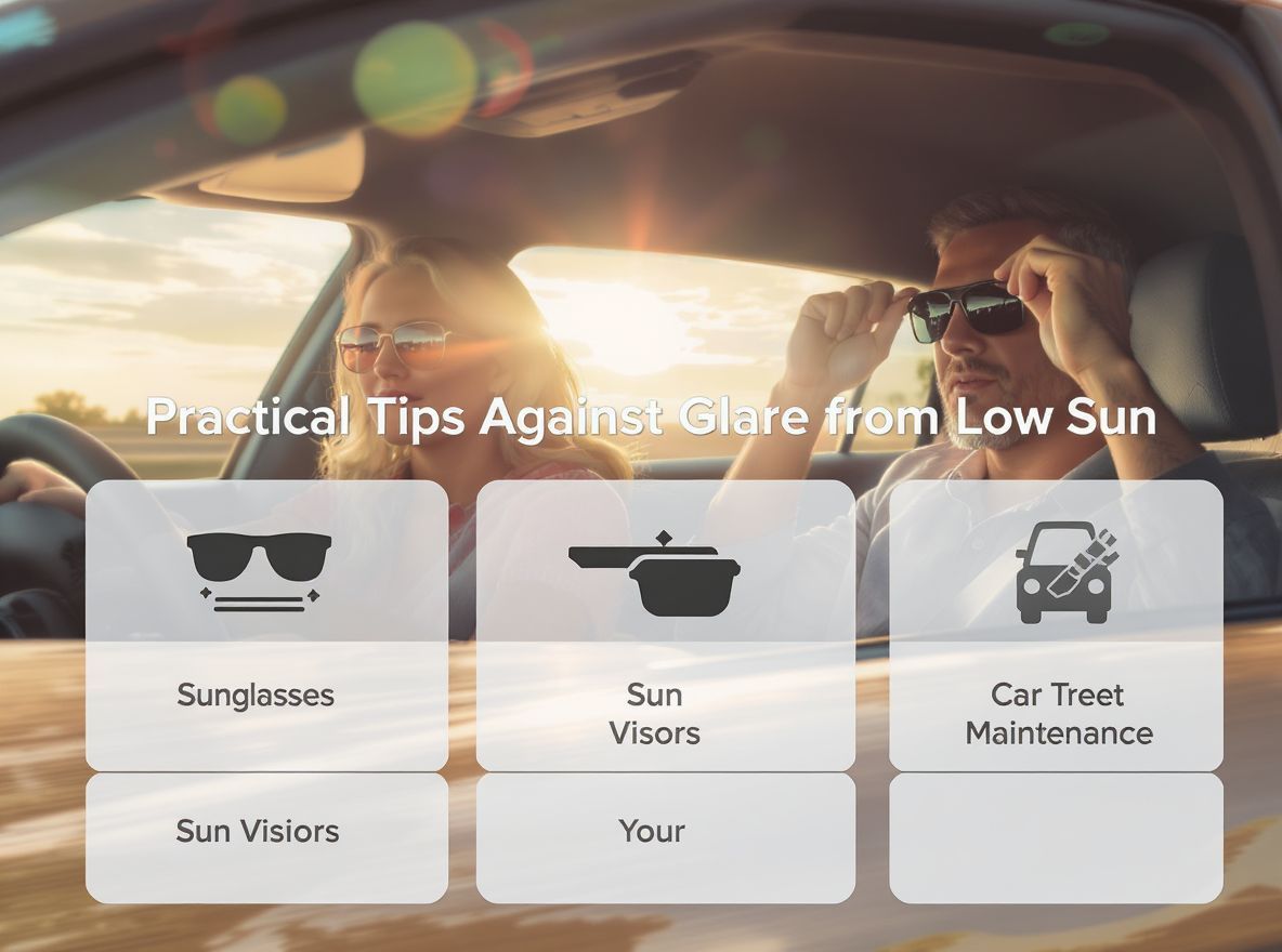 Használj napellenzőt a napsütés okozta zavarok minimalizálására!