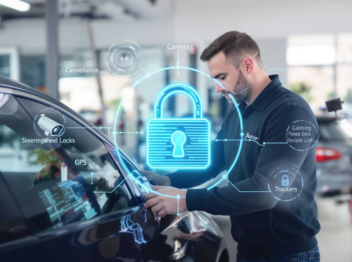 Rétegelt védelem kulcs a lopások megelőzésében.