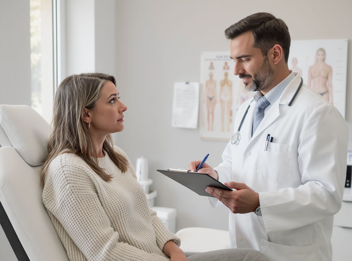 A szorongás gyakran késlelteti a bőrgyógyászati szűréseket.