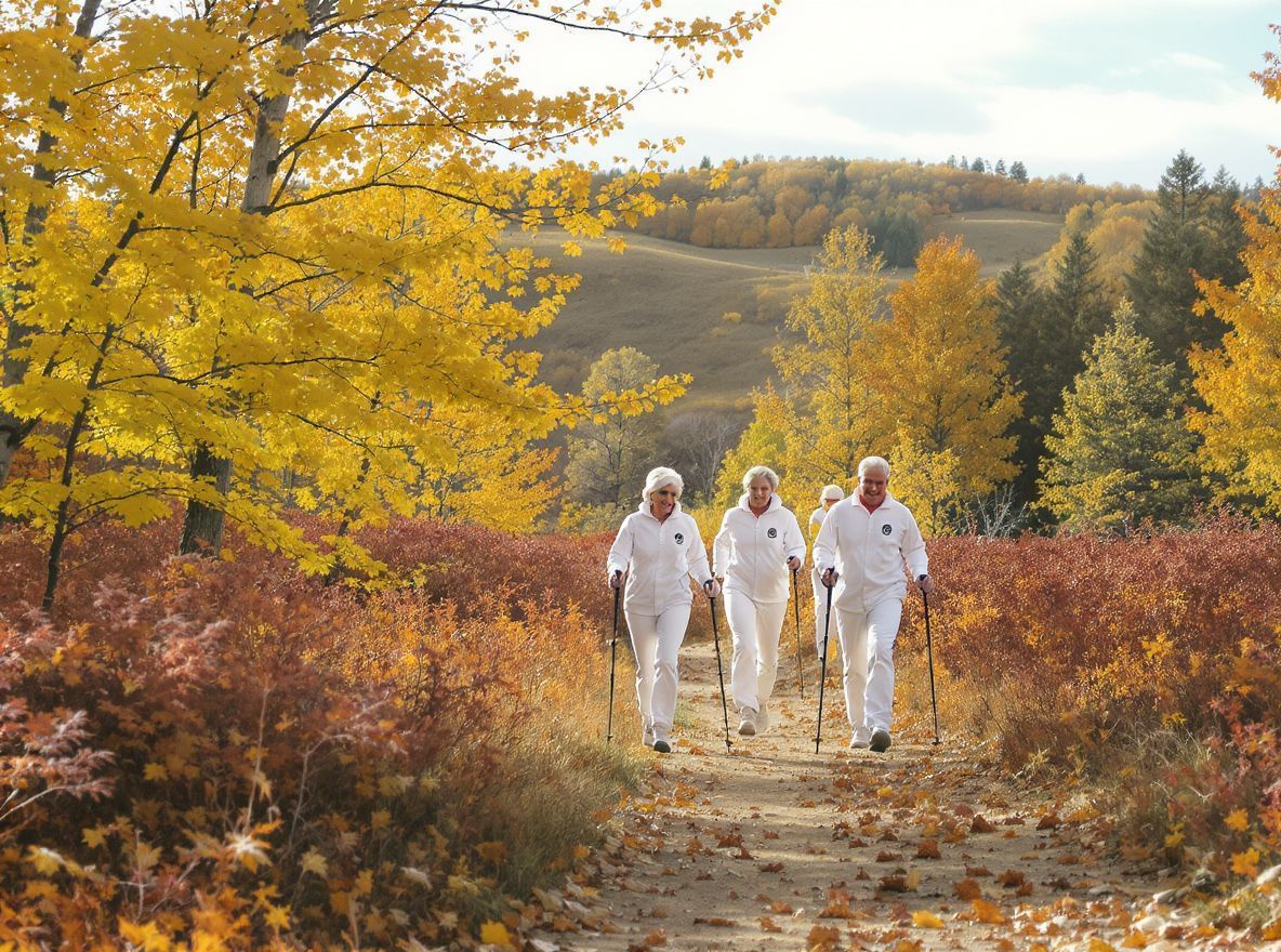 A nordic walking erősíti a törzs- és karizmokat.