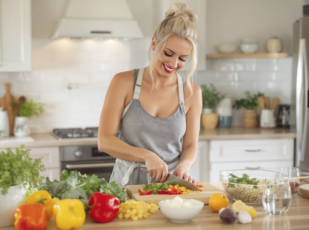 Az egészséges étrend jelentősen csökkenti a hasi zsírt.