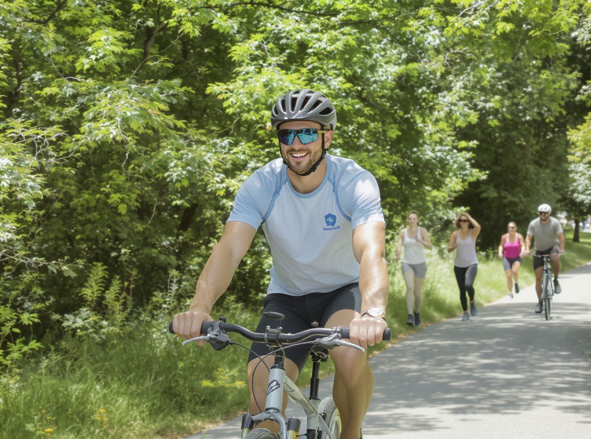 A biciklizés serkenti az anyagcserét és segíti a súlykontrollt.