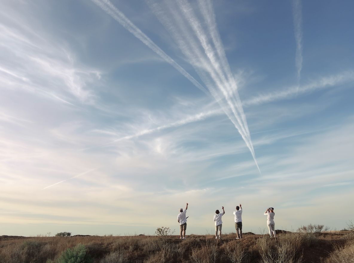 A chemtrail-hívők gyakran figyelmen kívül hagyják a tudományos bizonyítékokat.