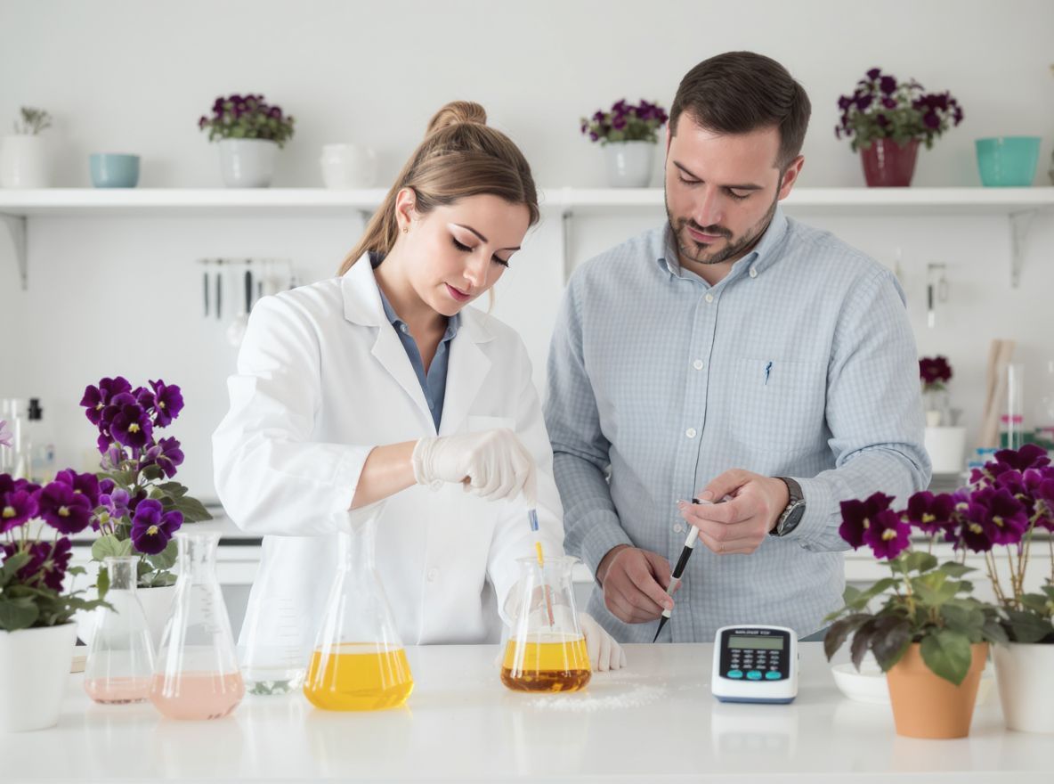 A pH és sótartalom kulcsfontosságú a virágzáshoz.