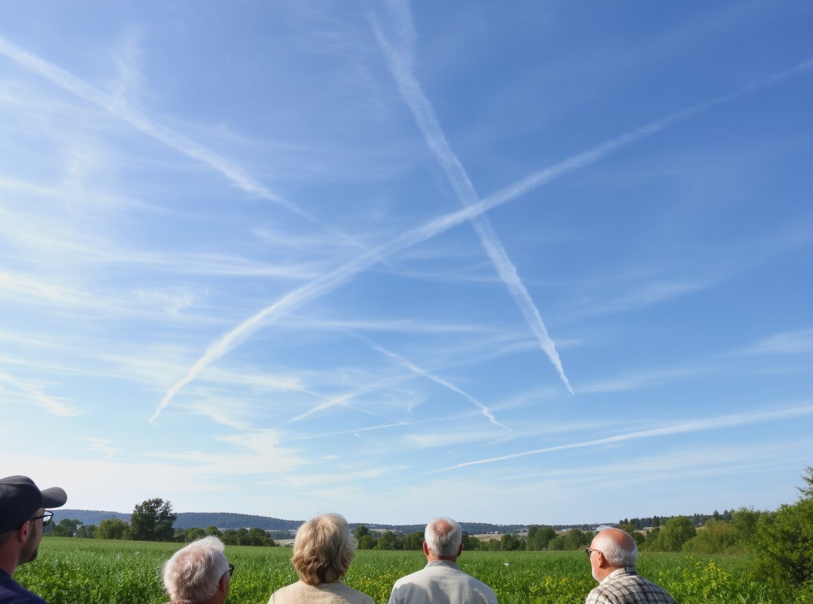 A kondenzcsíkok hozzájárulhatnak a globális felmelegedéshez.