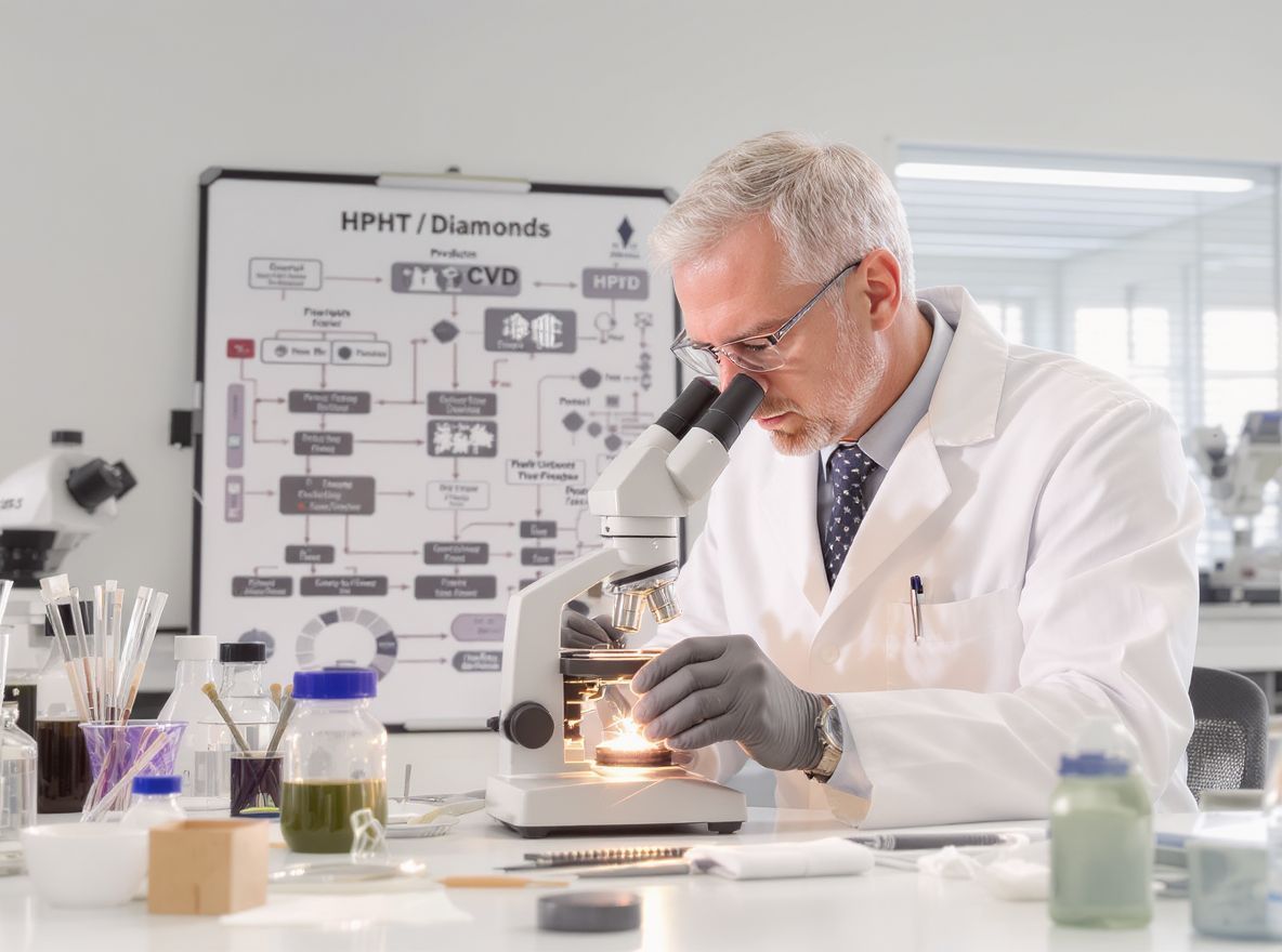 A laboratóriumi gyémántok az ékszeripar jövőjét formálják.