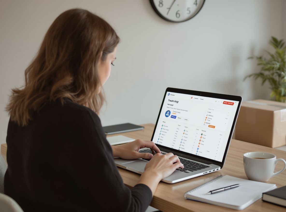 A rendelés nyomon követése biztosítja a zökkenőmentes átvételt.